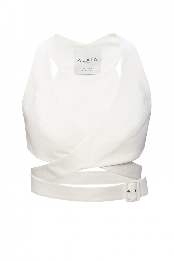 Alaia Top with stitching details